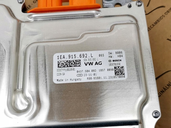 NUEVO ORIGINAL DISPOSITIVO DE CARGA ALTA DE TENSIÓN VW ID.5 1EA915692L 