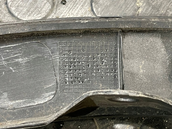 TOYOTA C-HR CHR I 1 16-23 MOULURE REVÊTEMENT SUR AILE GAUCHE AVANT AVANT