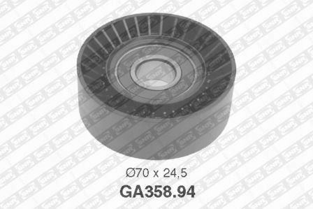 SNR GA358.94 GALET DIRECTIONNELLE GUIDE COURROIE EN V ZEBATY