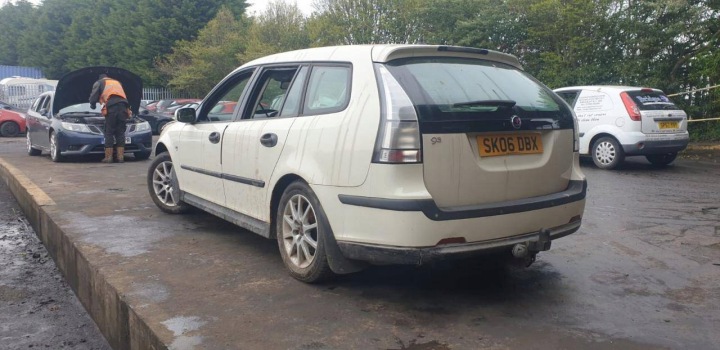 SPOILER COUVERCLES DE COFFRE ARRIÈRE SAAB 9-3 2 2006 12837986