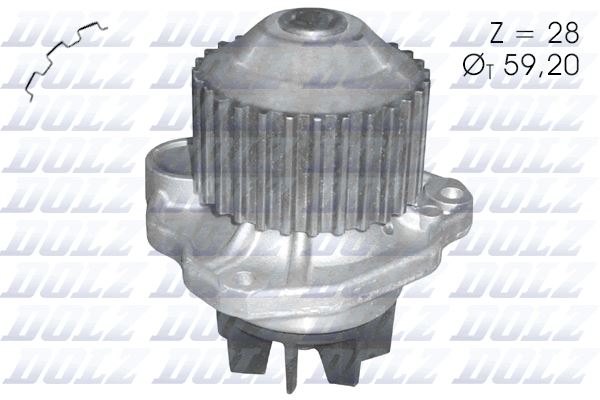 DOLZ C123 BOMBA DE AGUA PEUGEOT 407 3.0 GASOLINA 