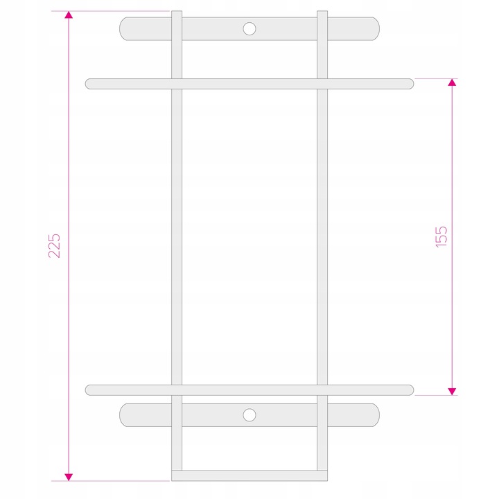 SOPORTE DO PASTY BHP MEGAFIX PLUS 