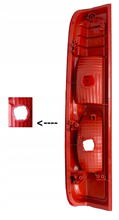 2 CV FEUX STOP ARRIÈRE ARRIÈRE GAUCHE DROITE NISSAN PRIMASTAR VIVARO TRAFIC 2007-