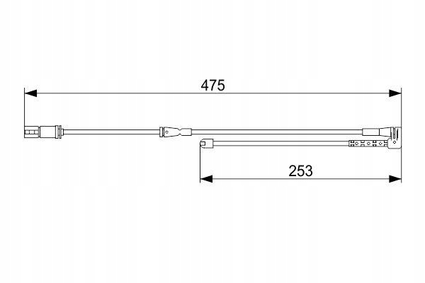 E38539_C CAPTEUR D'USAGE KLOCKA DE FREIN AVANT photo 7 - milautoparts-fr.ukrlive.com