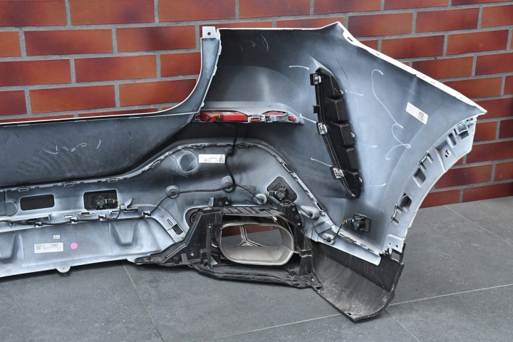 PARE-CHOCS ARRIÈRE ARRIÈRE BMW X6 G06 LCI LIFT MODULE A300 ALPINWEISS M60IX