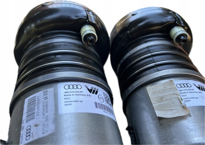 568KM KIT AUDI AMORTISSEUR PNEUMATIQUE AVANT 4M0616039BF