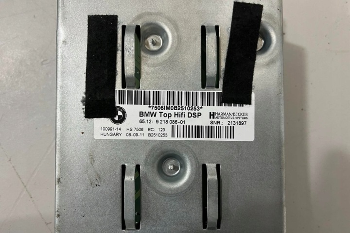 SYSTÈME NAGLOSNIENIA BMW 3 CABRIO (E93) 9143136 4.0L GASOLINE 309KW 2011