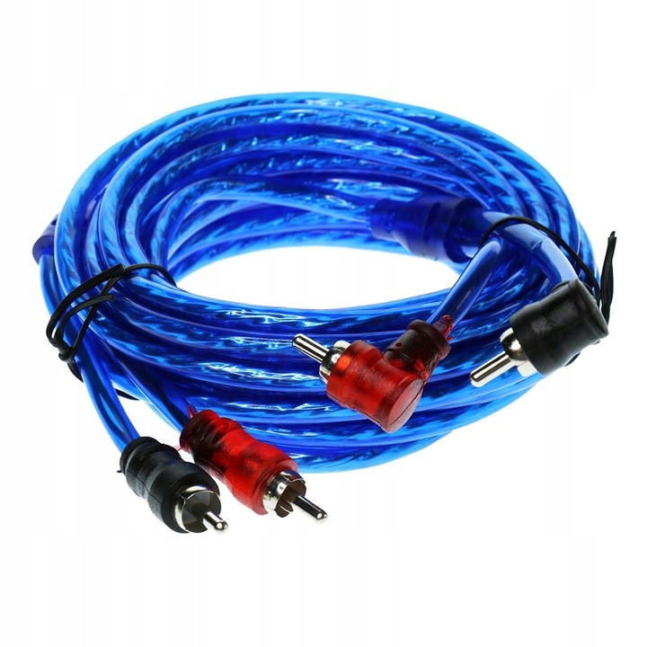 1 JUEGO AUTO SPRZET AUDIO SUBWOOFER AMP CABLE POLACZENIOWY W/ 