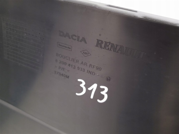 PARE-CHOCS ARRIÈRE DACIA LOGAN MCV 2006-2009 8200413933