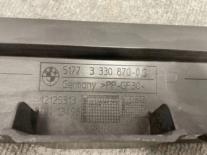 2007 BMW X3 E83 RENFORCEMENT SEUIL 12125313