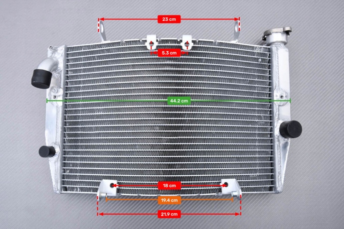 RADIATEUR TYPE RACING VERS MV AGUSTA F4 1000 F4-S 2010 2015