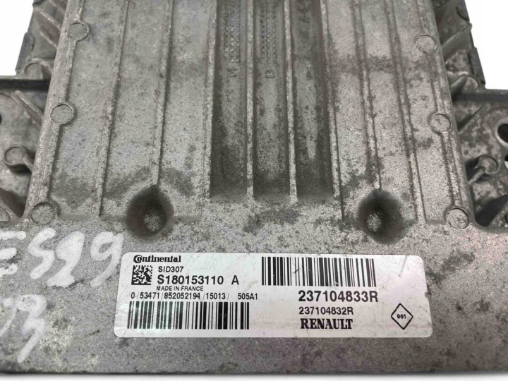 JEDNOSTA GESTIONNAIRE MOTEUR ECU RENAULT MEGANE III BERLINE COMPACTE (BZ0_)
