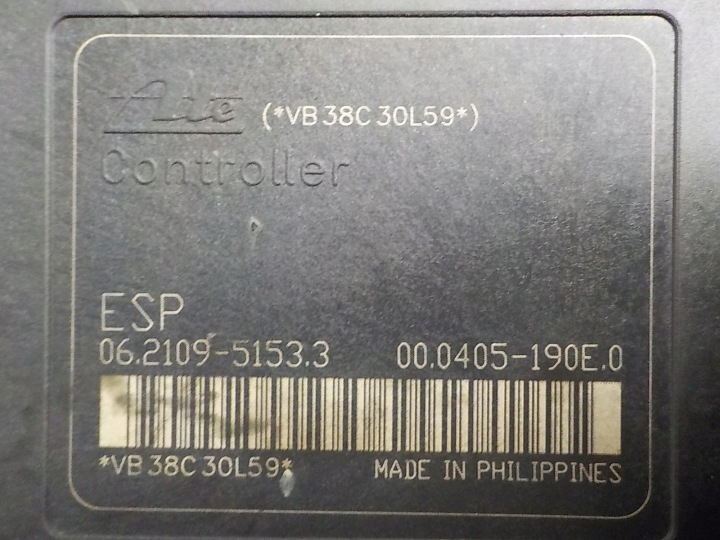 MAZDA 3 I POMPE ABS 6N61-2C405-GB 06.2109-5153.3
