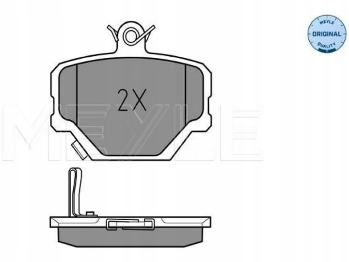 ZAPATAS PARTE DELANTERA SMART CITY-COUPE 0.6-0.8 98-04 DESCAPOTABLE 0.6-0.8 00-04 