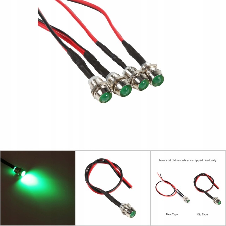4X AMPOULES LED AUTOMOBILE CLIGNOTANT VOYANT AMPOULE 12V DC VERT