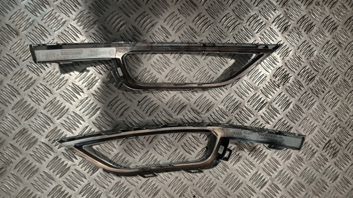 MOULURE CHROME PARE-CHOCS ARRIÈRE VW T ROC 2GA 17-21 2GA807833A 2GA807834A ORIGINAL
