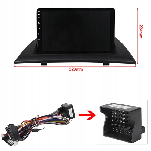 RADIO GPS ANDROID BMW X3 E83 2003-2010 SIM 6/128GB 