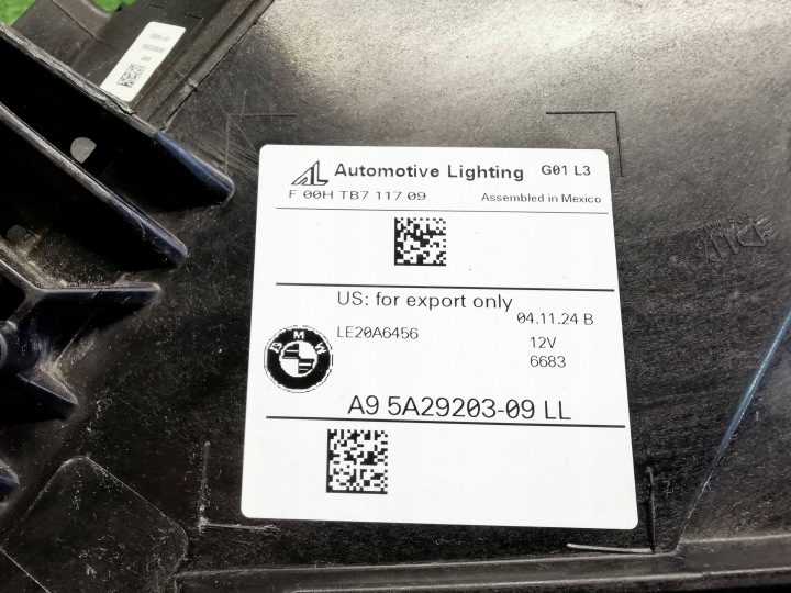 BMW X3 X4 G01 G02 LCI LIFT 22- PHARE AVANT GAUCHE COMPLET LED EUROPE 5A29203