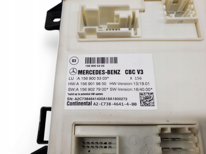 MERCEDES-BENZ GLA W156 A1569005303 MODULES CONFORT