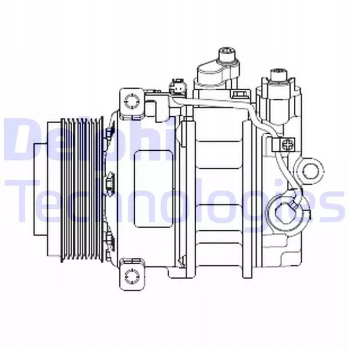 COMPRESOR KLIM.MERCEDES M W164 05- DELPHI CS20378 