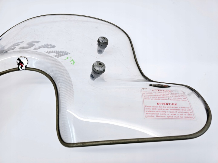 PIAGGIO VESPA VITRE DÉFLECTEUR D'AIR PROTECTION AVANT