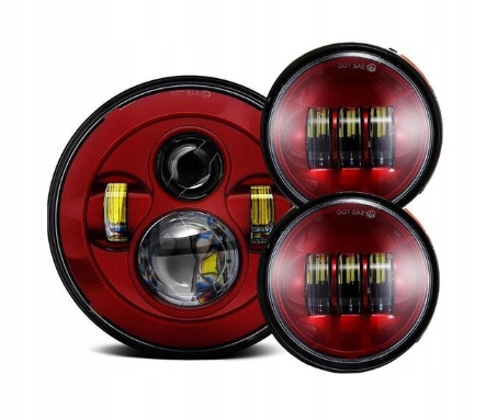 PROJECTEUR LED 7″ LIGHTBAR KIT ORANGE