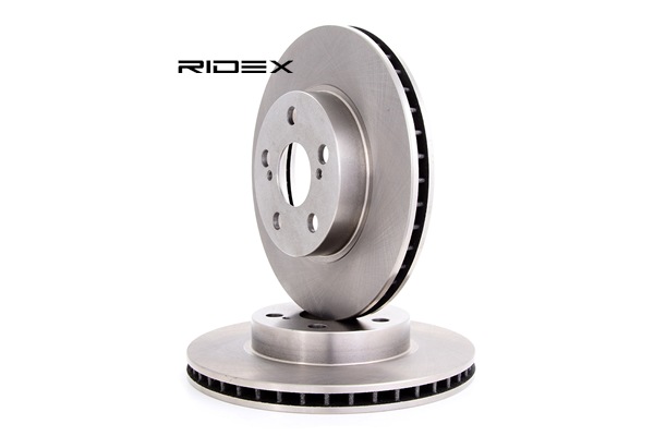2 CV RIDEX 82B0062 DISQUE DE FREIN AVANT VERS TOYOTA PRIUS LIFTBACK (NHW20)