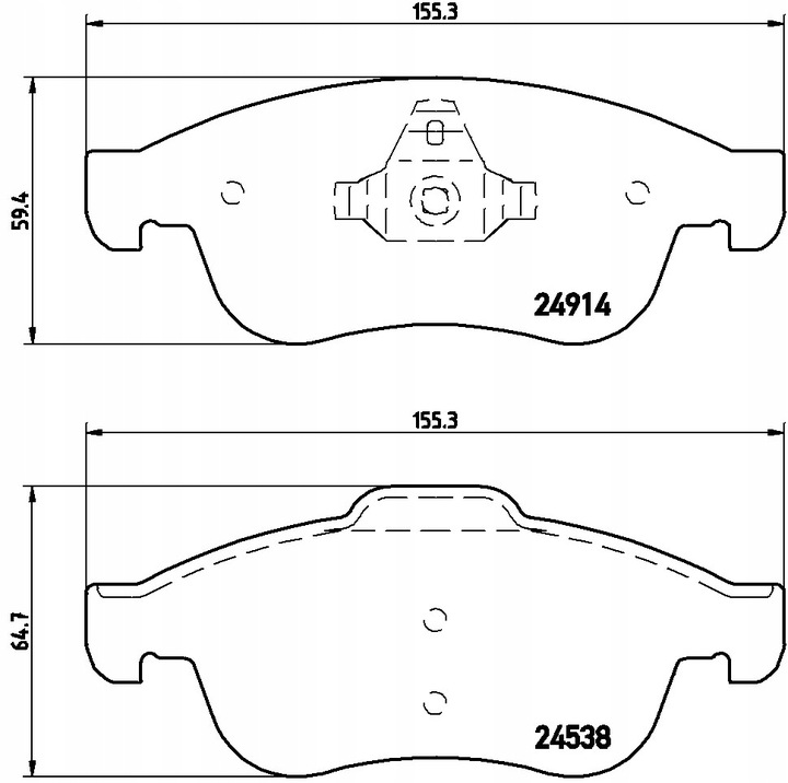 ZAPATAS DE FRENADO RENAULT P 68 050/BRE 