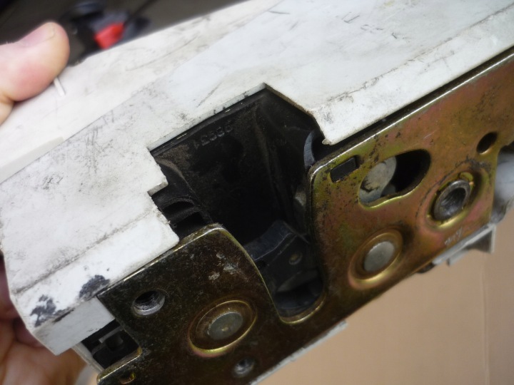 SERRURE DE PORTE POIGNÉE DROIT AVANT VW SHARAN 95-99 6+3 GOUPILLE FONCTIONNEL