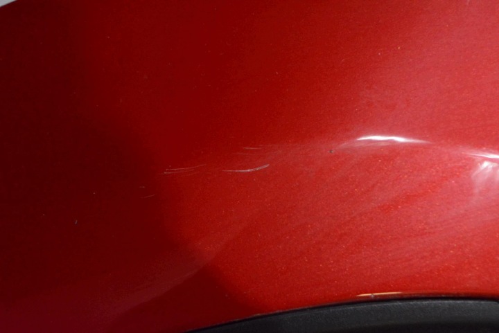 PARE-CHOCS AVANT AVANT ROUGE KIA RIO 3 III 11-15
