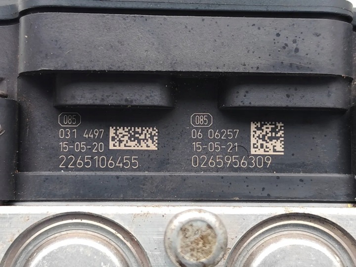 CITROEN C1 POMPE ABS 1.0 VTI 68 ESSENCE 51KW (69 HP) 44540-0H070 0265956309