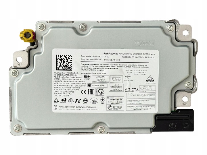 RADIO NAVIGATION LECTEUR DE CARTE MONITEUR ENSEMBLE FORD KUGA MK2 GJ5T-18B955-SB