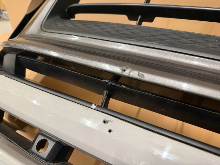 PARE-CHOCS AVANT AVANT PORSCHE MACAN 95B LIFT DEUXIÈME 22-24R RADAR ACC 4XPDC