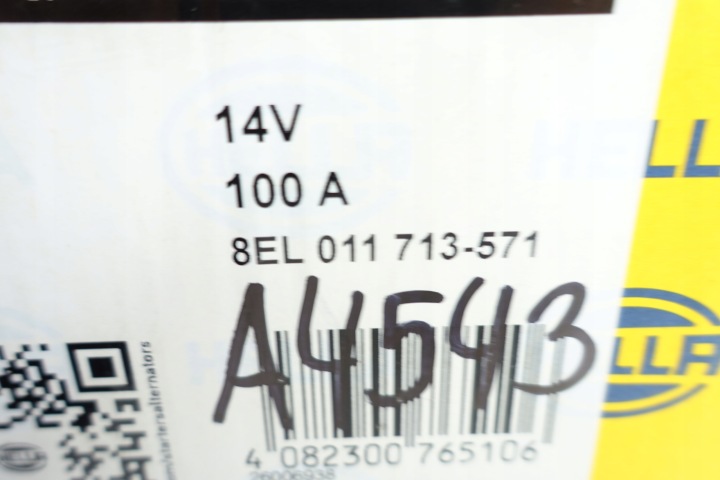 ALTERNATEUR OPEL ADAM ASTRA J 1.4 A14XEL A14NET 13500582 13579663 HELLA