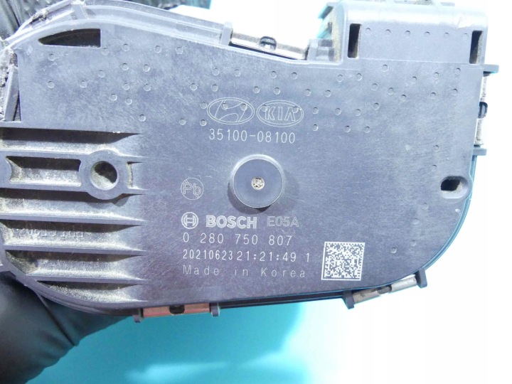 PAPILLON DES GAZ HYUNDAI I30 III 2016- 0280750807, 35100-08100 1.5 DPI 16V
