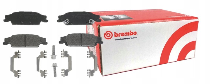 BREMBO P 09 007 JUEGO ZAPATAS HAMULCOWYCH, FRENOS TARCZOWE 