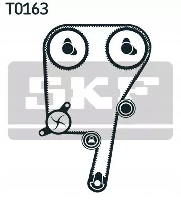 KIT DISTRIBUTION VERS VOLVO S40/60/80 2,0-2,5 00