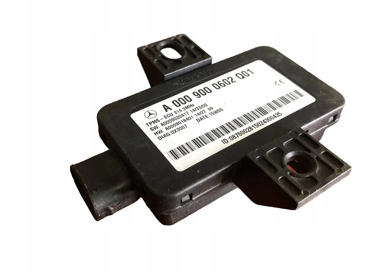 MERCEDES A W176 MÓDULO DE SENSORES TPMS A0009000602 