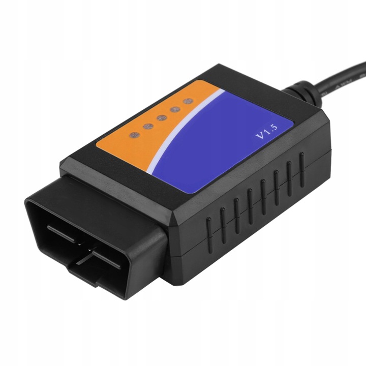 CÂBLE INTERFACE DIAGNOSTIC USB V1.5 OBD2