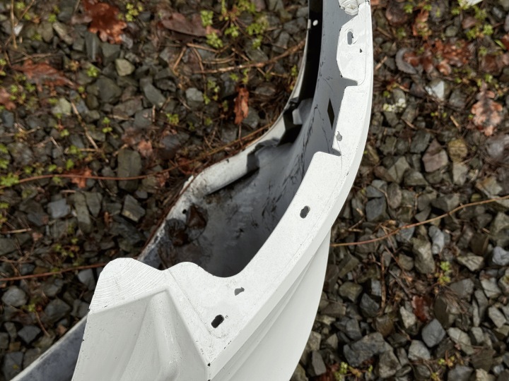 PARE-CHOCS ARRIÈRE ARRIÈRE SEAT LEON II MK2 1P0807421D 1P0807421E BLANC