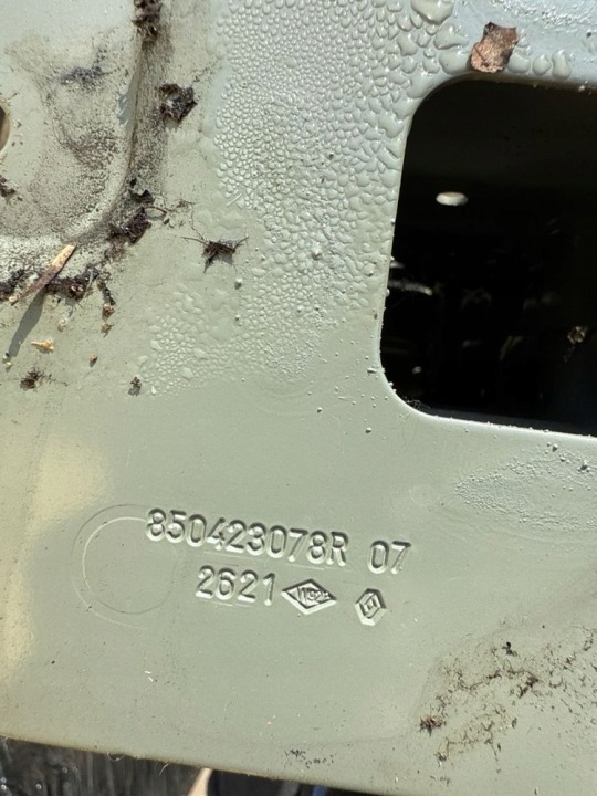 RENFORCEMENT PARE-CHOCS ARRIÈRE POUTRE RENAULT ZOE 2021 ARRIÈRE 2621