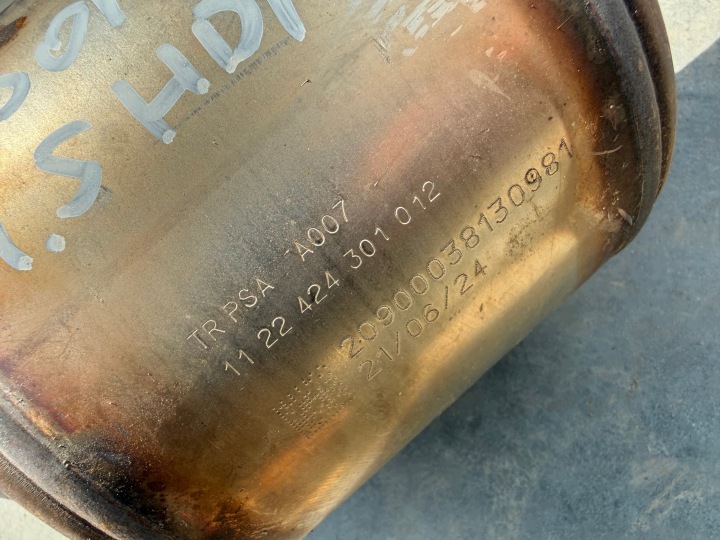 BERLINGO PARTENAIRE IV 4 SILENCIEUX ÉCHAPPEMENT FAP FAP CATALYSEUR 1.5 HDI PSA A007