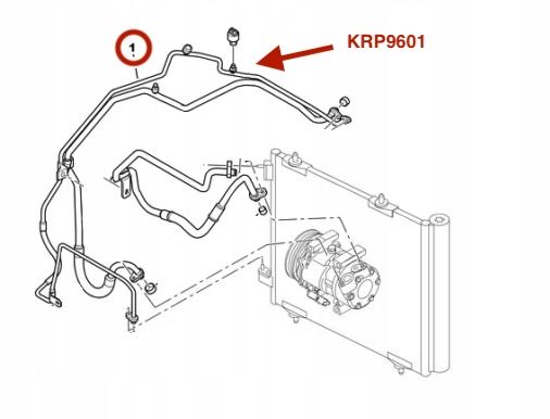 CITROEN C3 CABLE DE ACONDICIONADOR RADUADOR GRODZ 