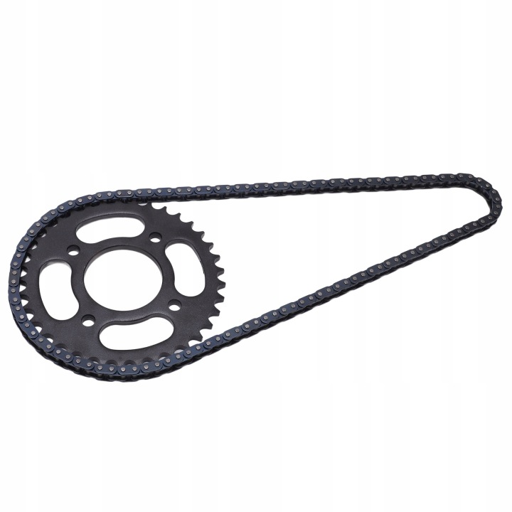 136 MAILLONS CHAÎNES 428 37T CHAÎNE MOTEUR MOTOCYCLETTE AVEC ENGRENAGE VERS UO