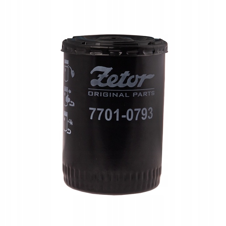 FILTRE HUILES MOTEUR PP711 PP-7.1.1 ZETOR 5211-7245 HUILE NEXANOL CC 40 10L