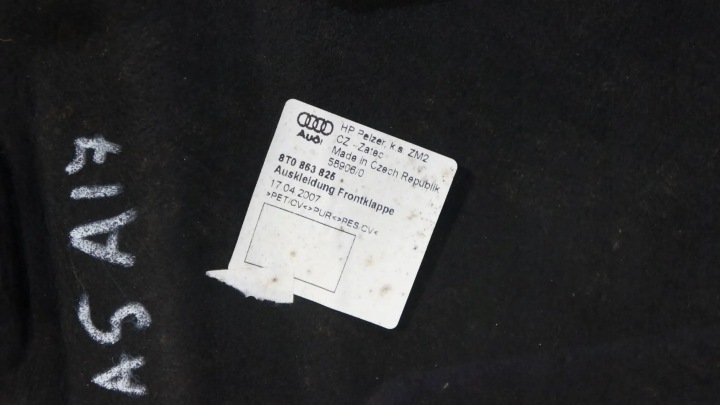 INSONORISATION CAPOTS SILENCIEUX AUDI A5 8T ORIGINAL