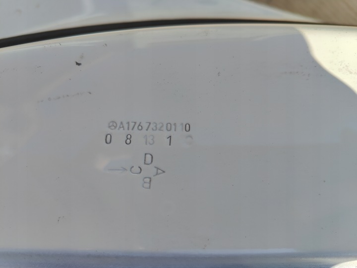MERCEDES A CLASSE 176 W176 PORTES ARRIÈRE GAUCHE A1767300105 A1767320110