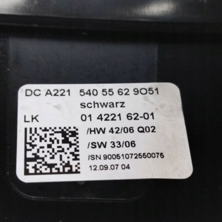 PROTECTION MÉCANISME DIRECTION MERCEDES-BENZ AVEC (W221) A2215405562 3.0L