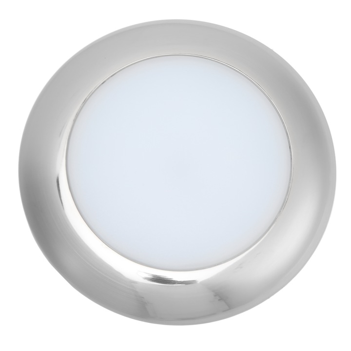 MORSKA PHARE KOPULKOWA LED VERS RV 152MM 6 ÉTRIERS HYDROFUGE 12V ULTRA CIENKA ASSEMBLAGE POWIERZCHNIOWY