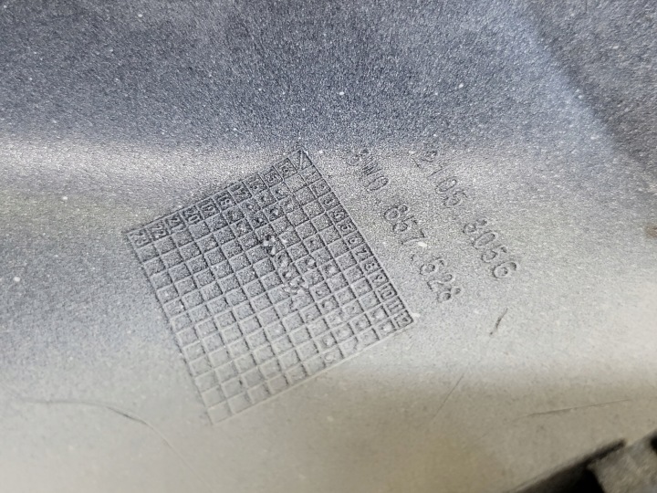 CHÂSSIS PROTECTION RÉTROVISEURS EXTÉRIEUR DROITE BLANCHE AUDI A4 B9 OE EUROPE